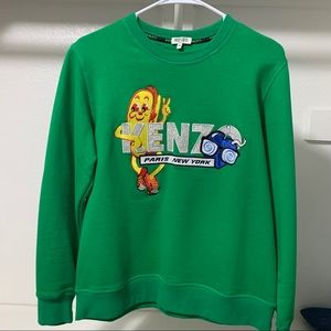 Kenzo green sweatshirt